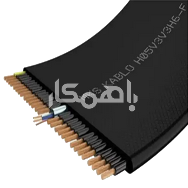 تراول کابل آسانسور 28 رشته MKS شیلددار دو زوج H05VVH6-F